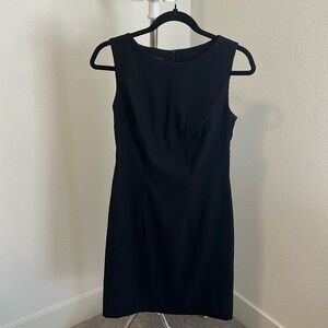 Solid Black Mini Dress